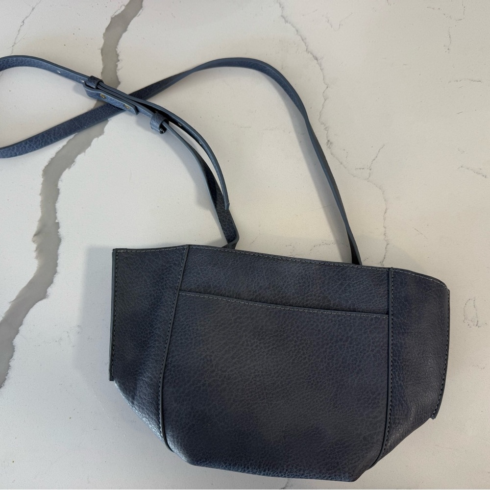 Anthropologie Blue Crossbody Bag and Wallet